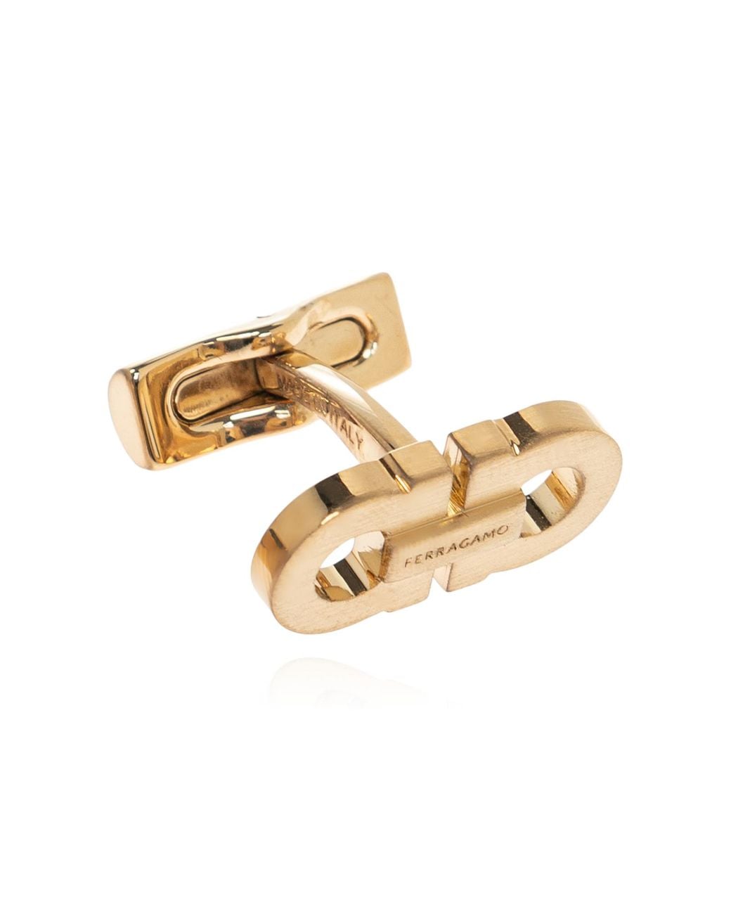 Ferragamo Metallic Cufflink for men