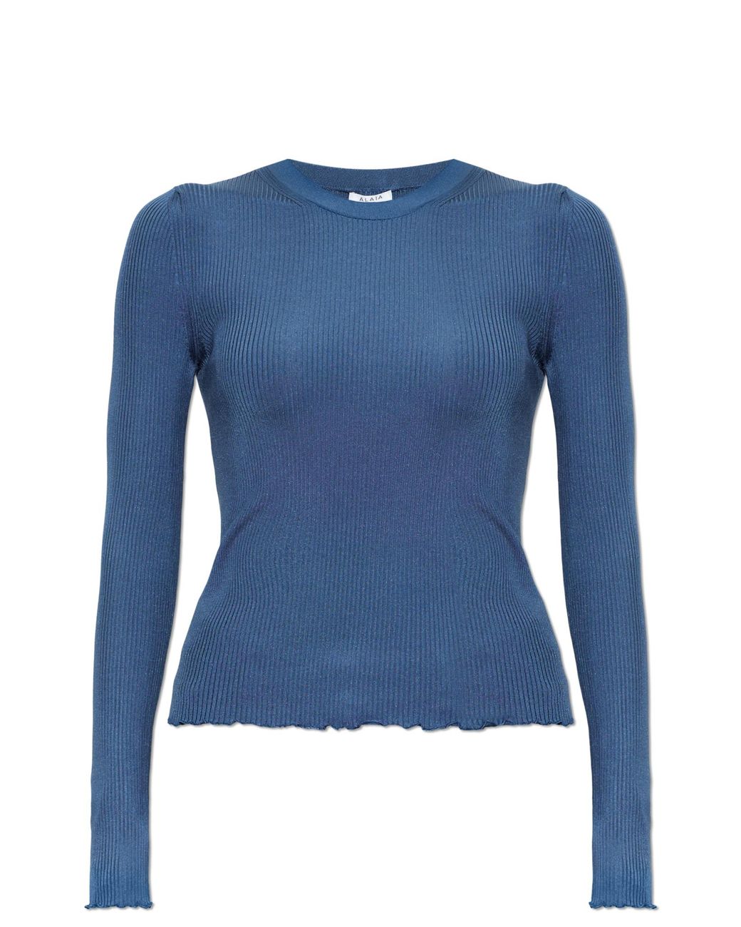 Alaïa Blue Silk Top
