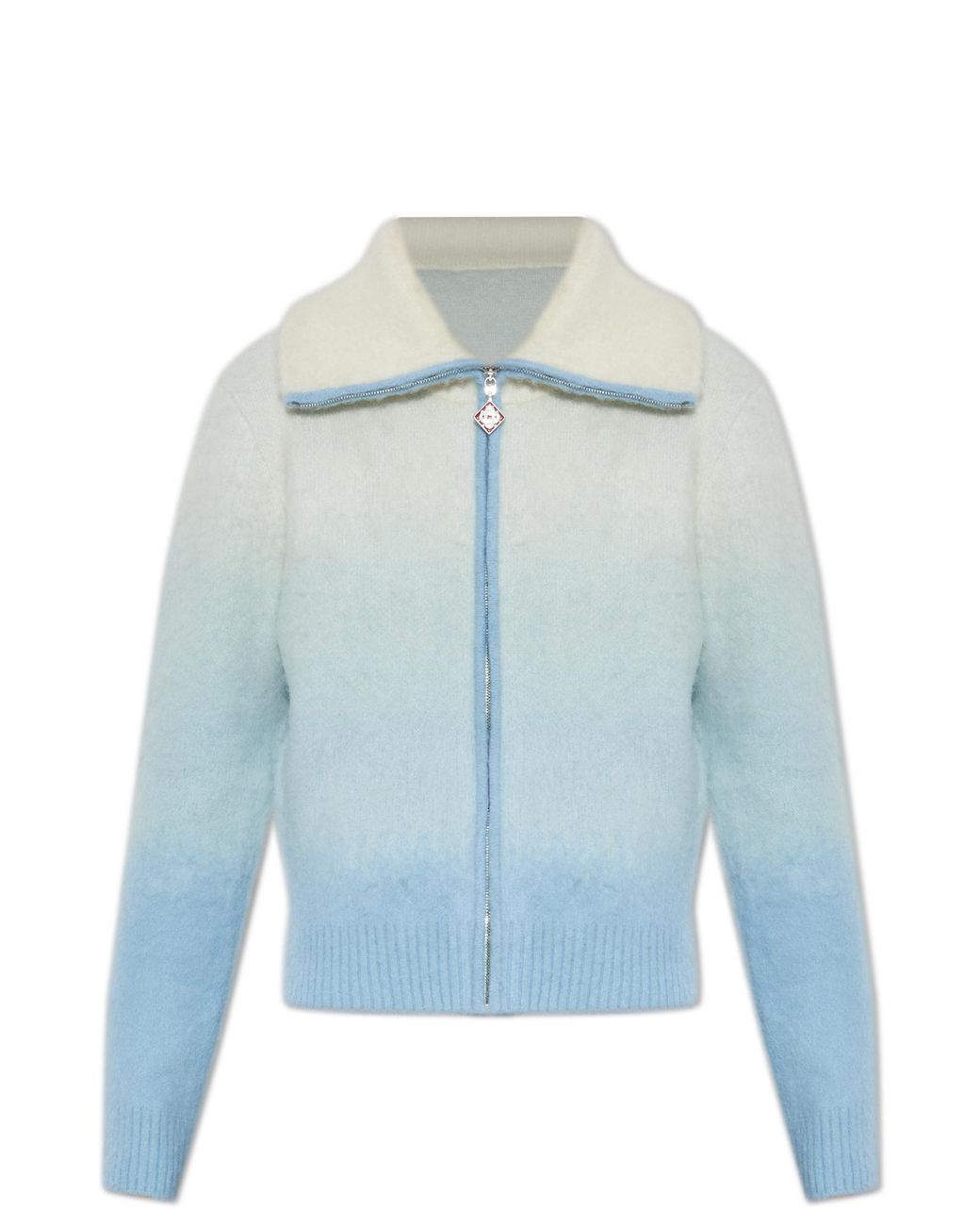 Casablanca Blue Cardigan With Gradient Effect