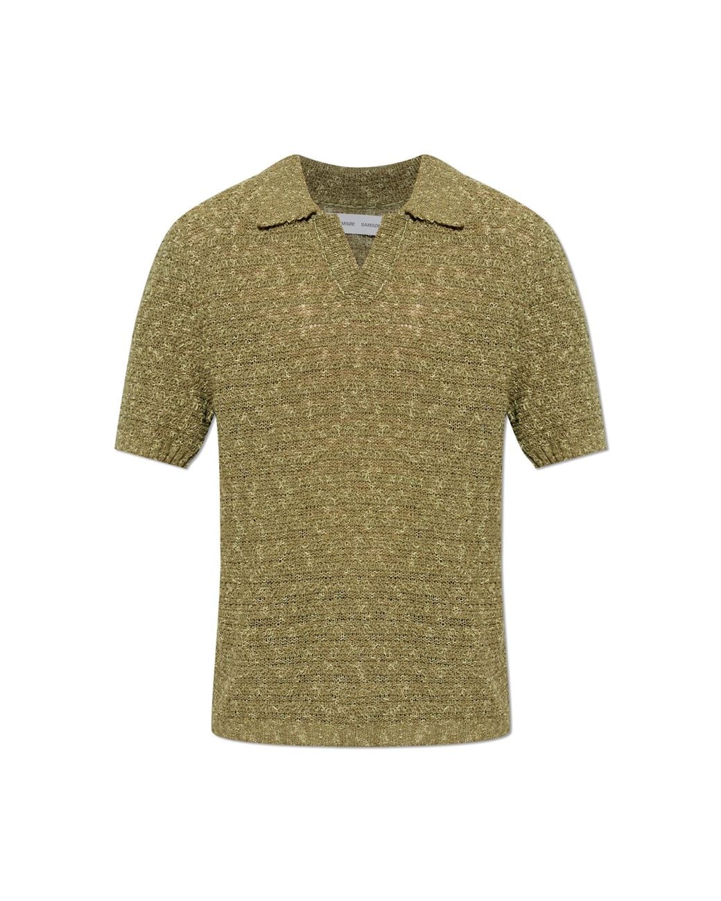 Samsøe & Samsøe Green Polo 'Saperry' for men