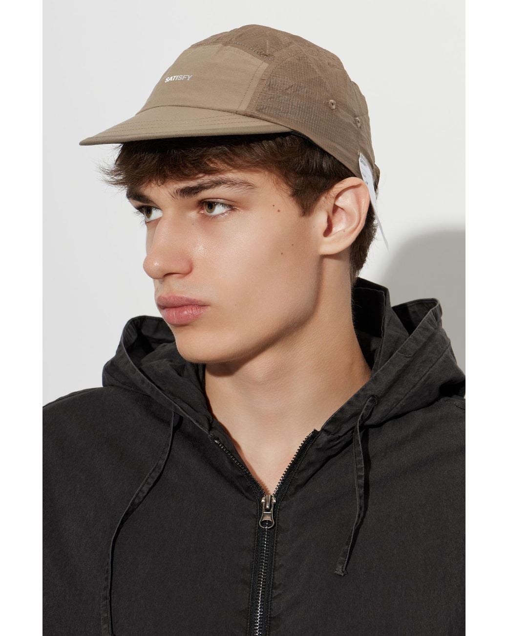 Satisfy Brown Cap With Peak for men