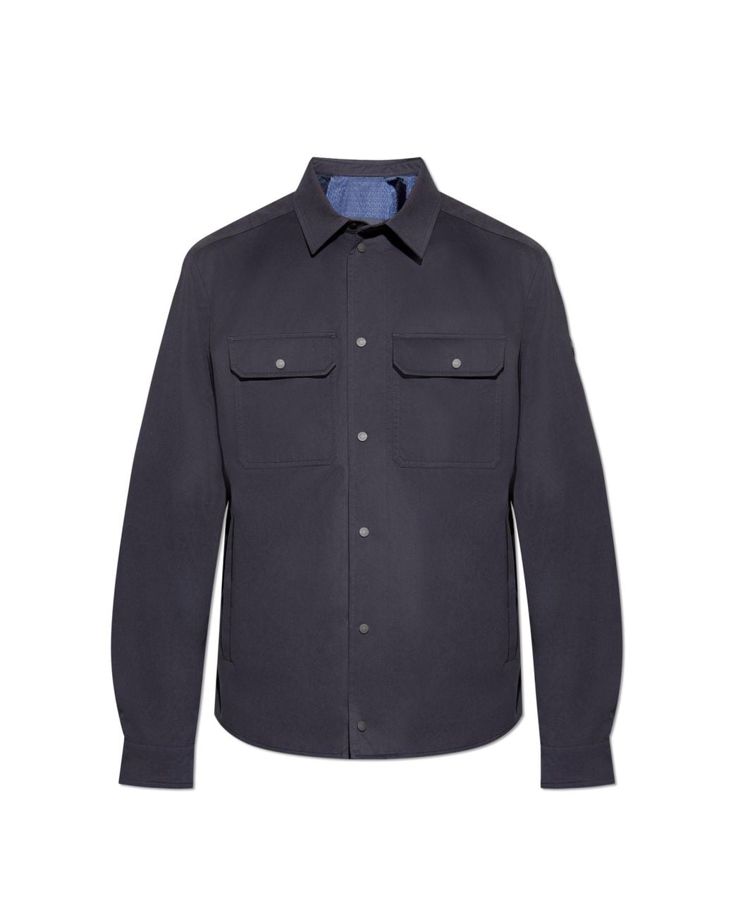Moncler Blue Shirt for men