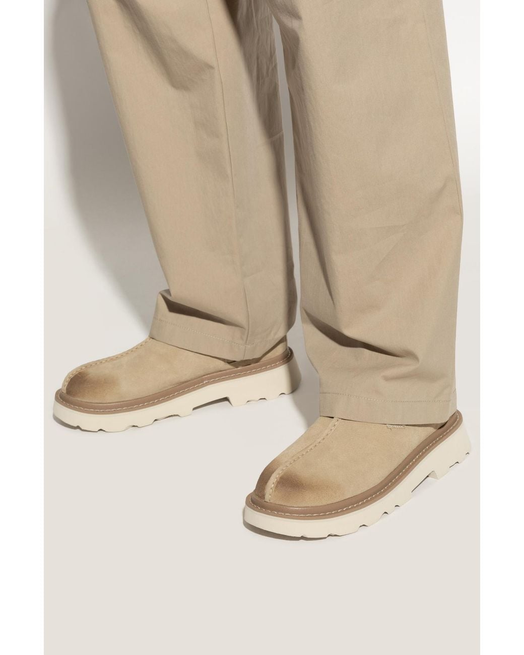 Ugg Natural Slip-On Shoes Tasman Lug for men