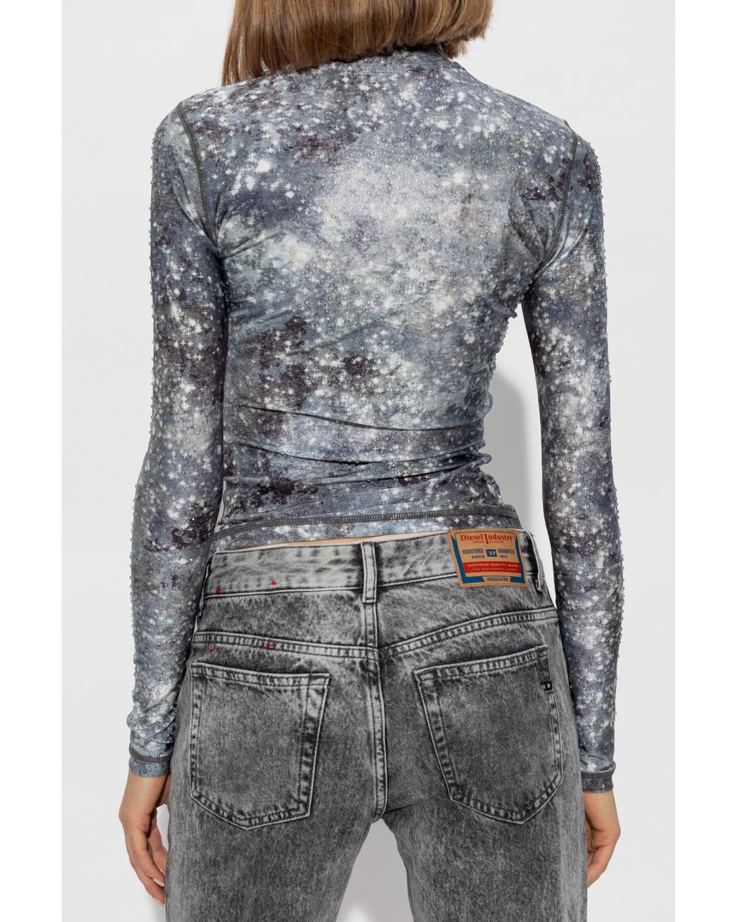 DIESEL Gray Top T-Akara