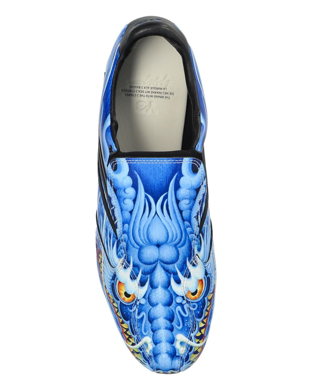 Y-3 Blue F50 Tunit" Sports Shoes