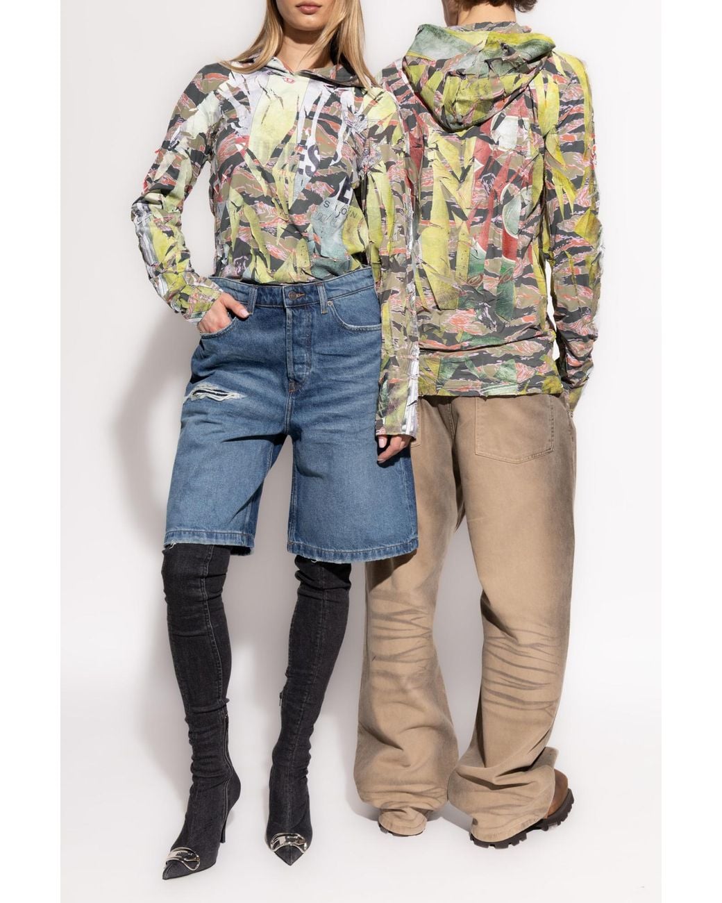 DIESEL Multicolor T-Shirt T-Gillis
