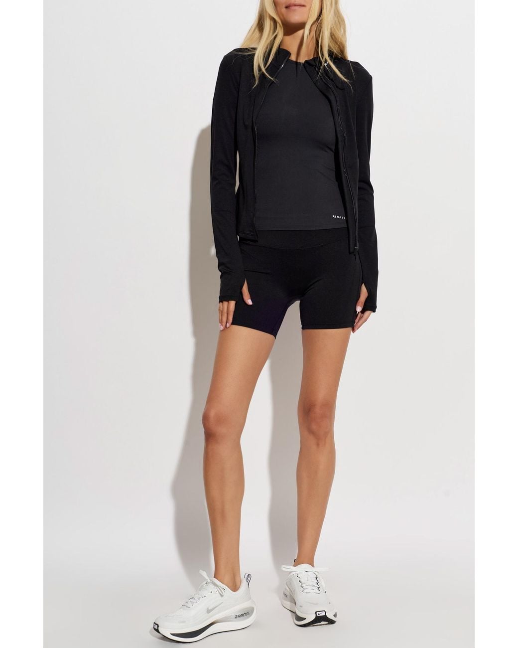 P.E Nation Black Rapid 5 Short Leggings