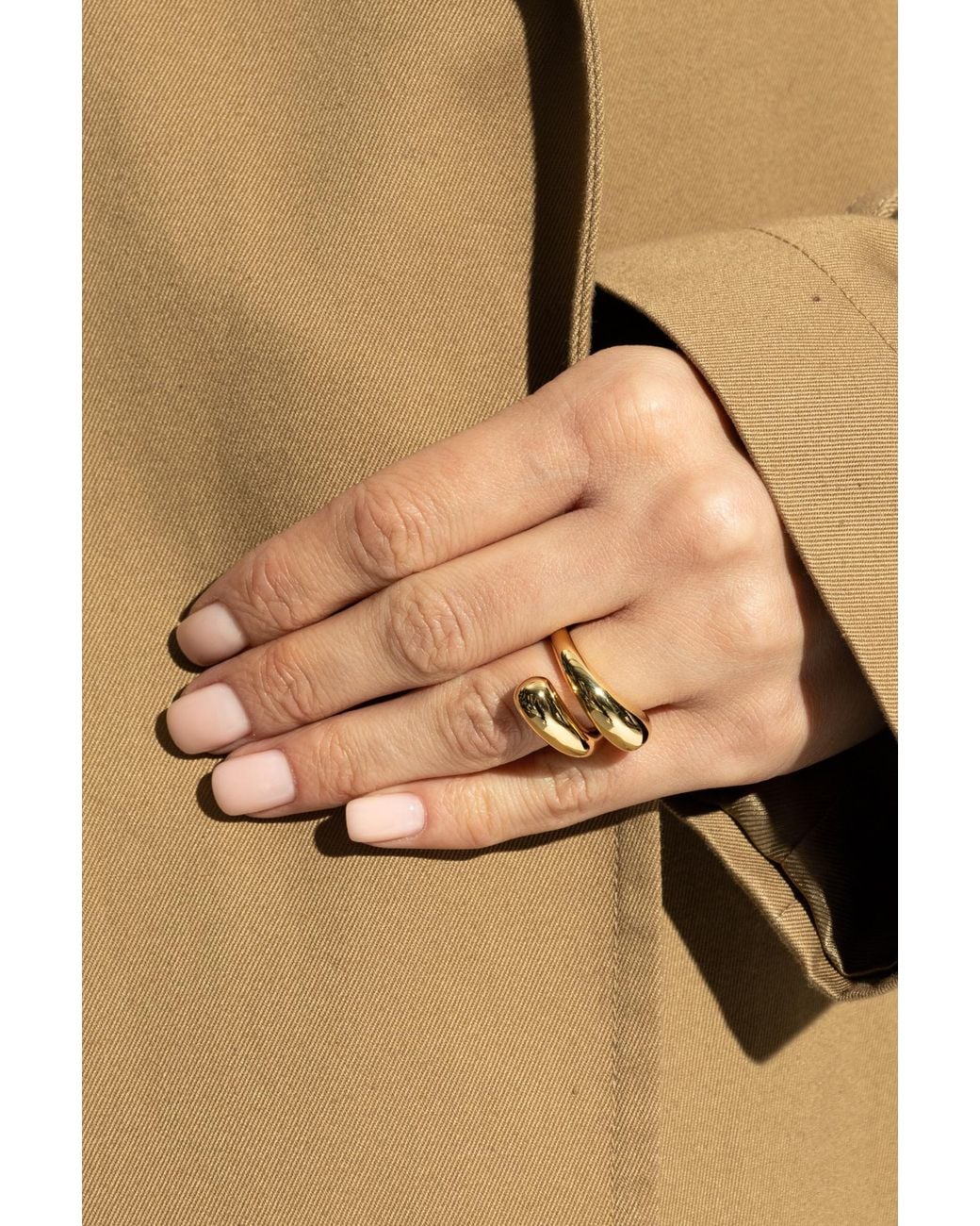 LIE STUDIO Metallic Ring The Christine