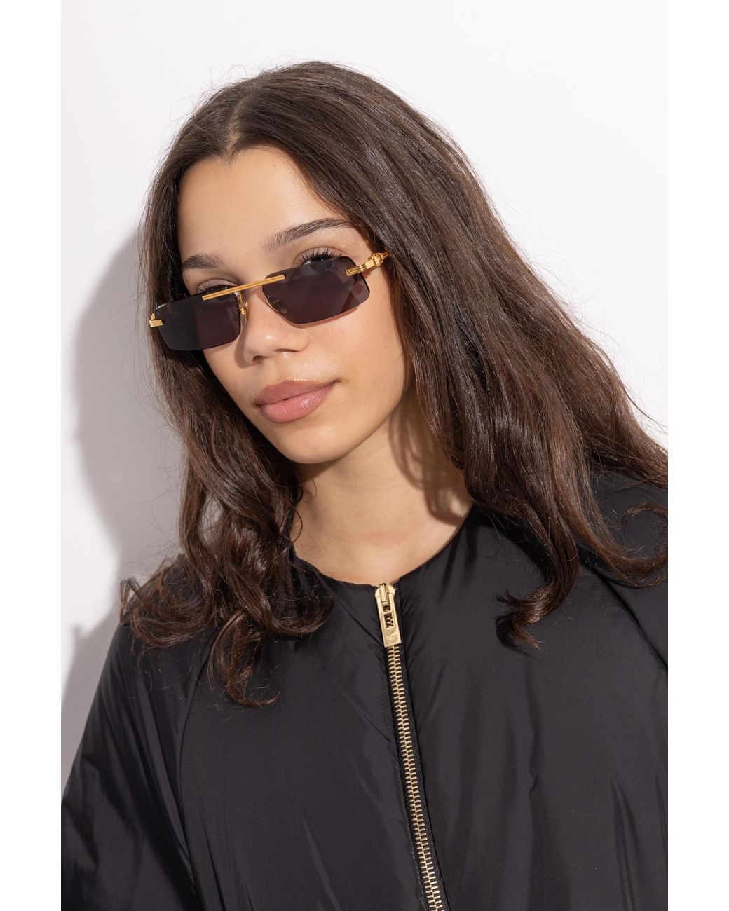 Balmain Metallic "Pierre-Ii" Sunglasses