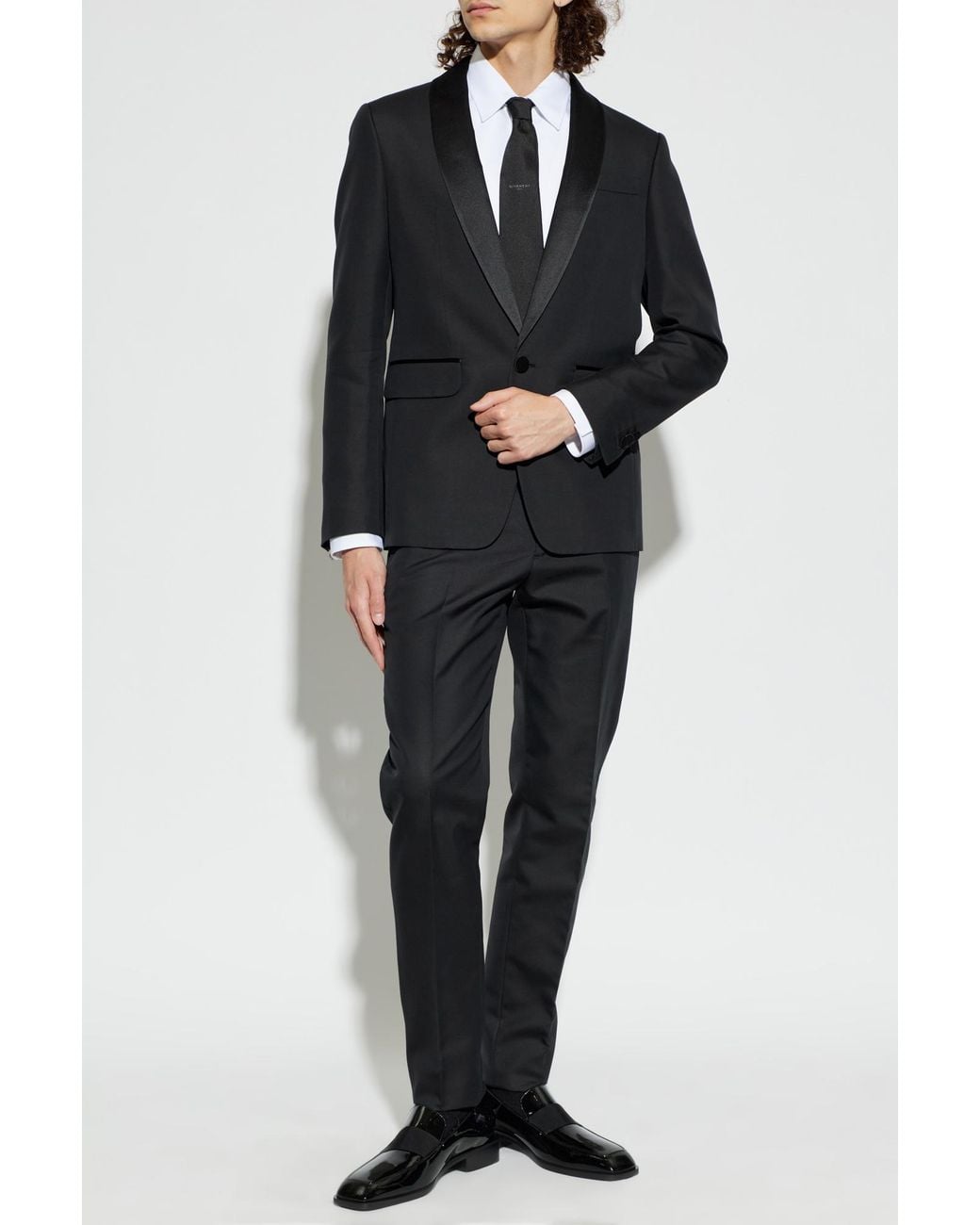 DSquared² Black Suit With Single Vent for men