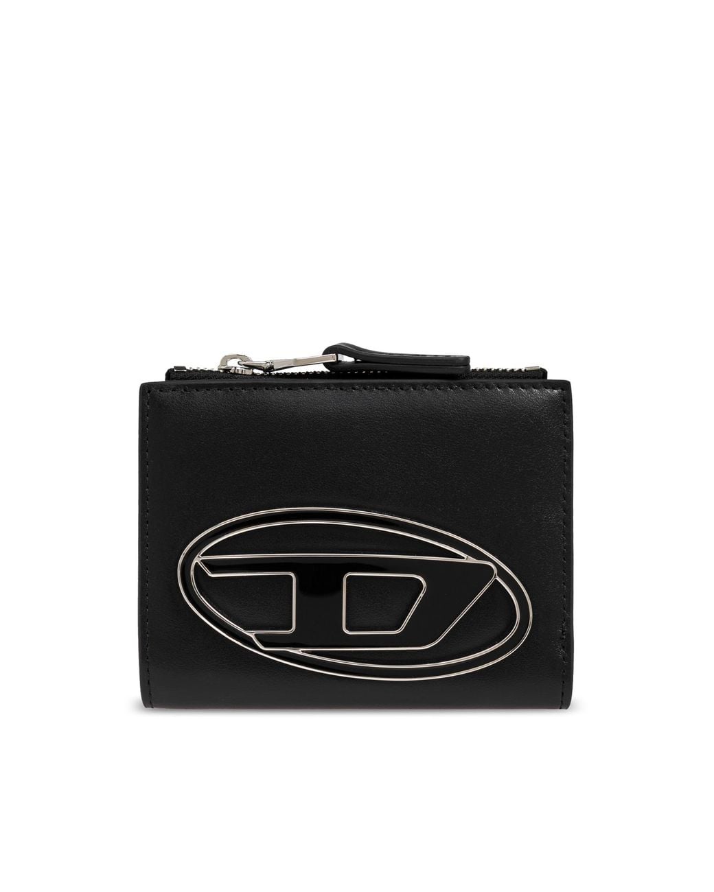 DIESEL Black Wallet 1Dr Bi-Fold Zip Ii