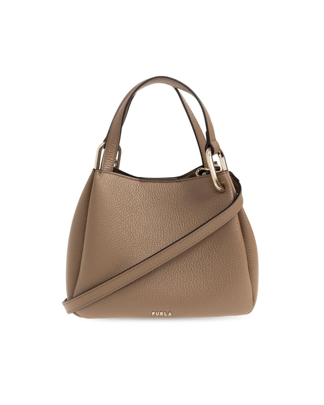 Furla Brown "Nuvola Mini" Bag