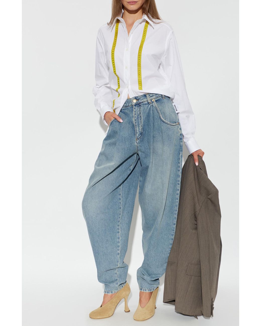 Moschino Blue Darted Jeans