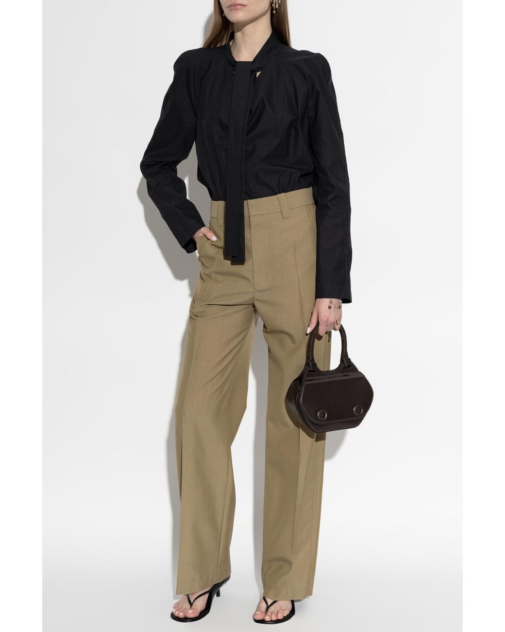 Lemaire Black Cotton Shirt
