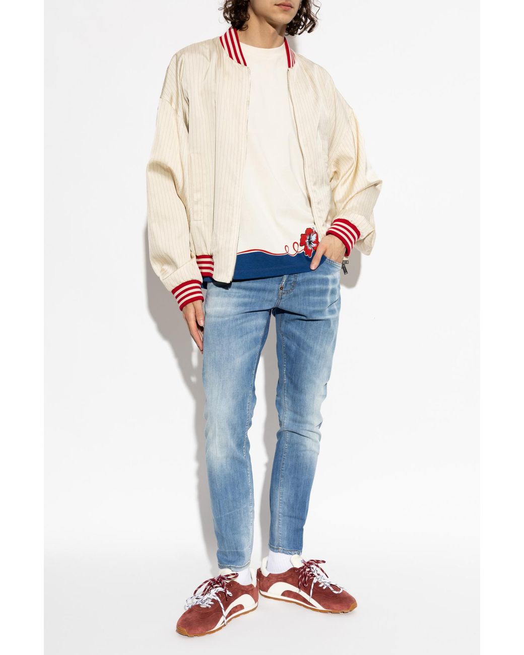 DSquared² Blue 'Skater' Jeans for men