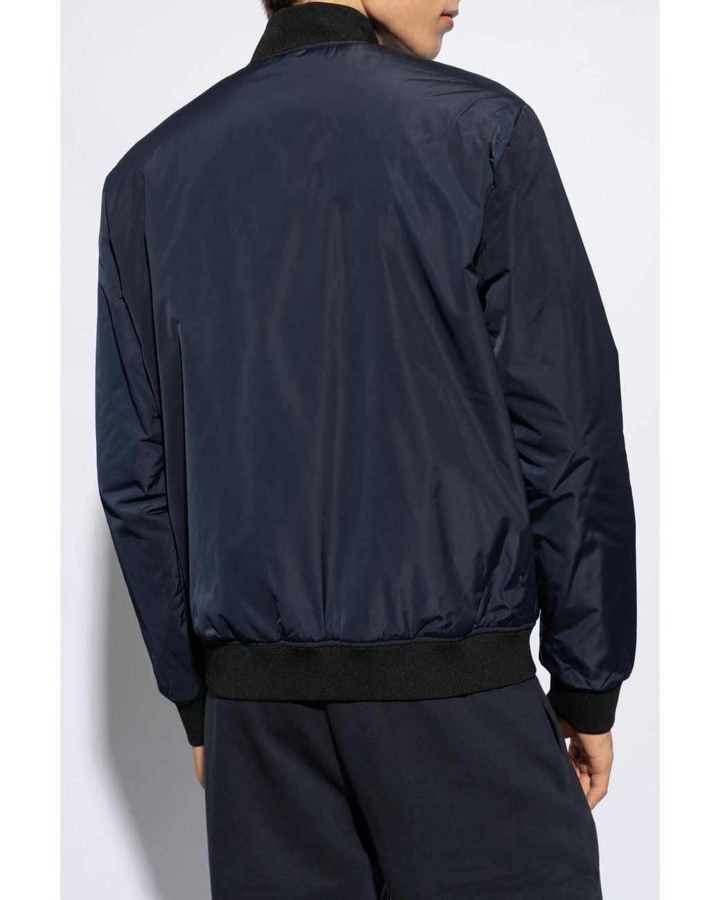 EA7 Blue Bomber Jacket for men