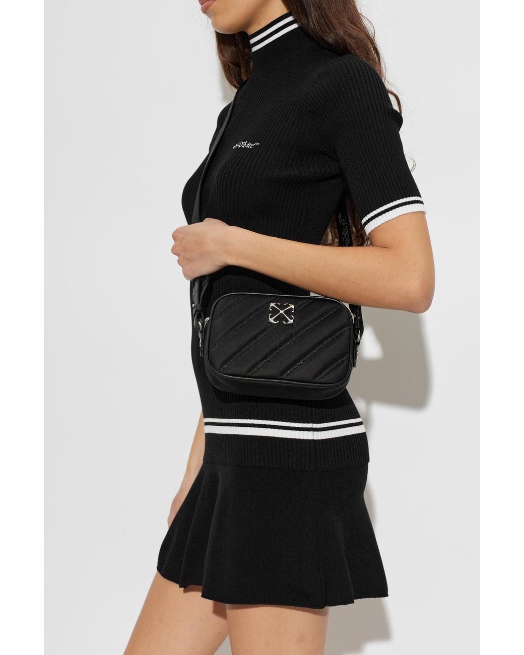 Off-White c/o Virgil Abloh Black 'Quilting' Bag
