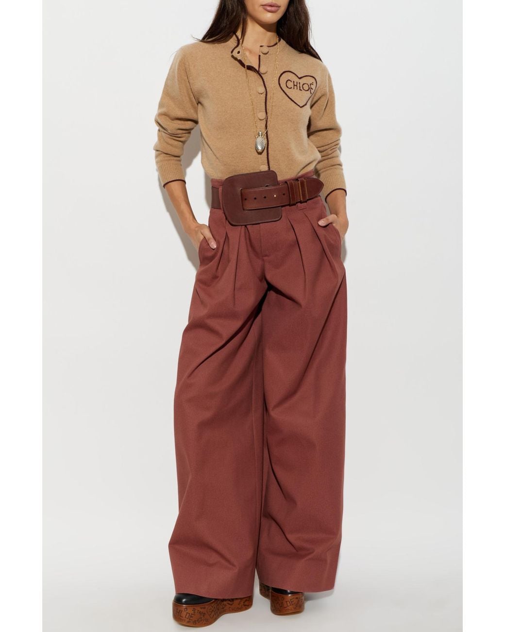 Chloé Natural Wool Sweater