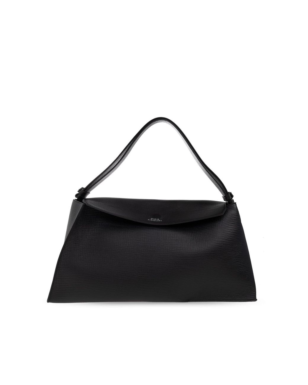 Studio Nicholson Shoulder Bag 'Shiboru' in Black | Lyst