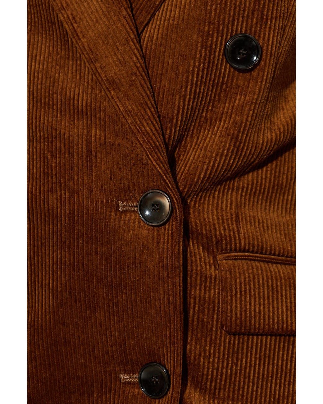 Isabel Marant Brown Corduroy Blazer "Rasma"