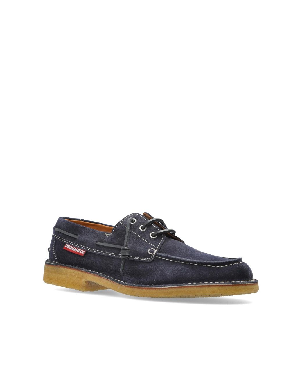 DSquared² Blue Suede Shoes for men