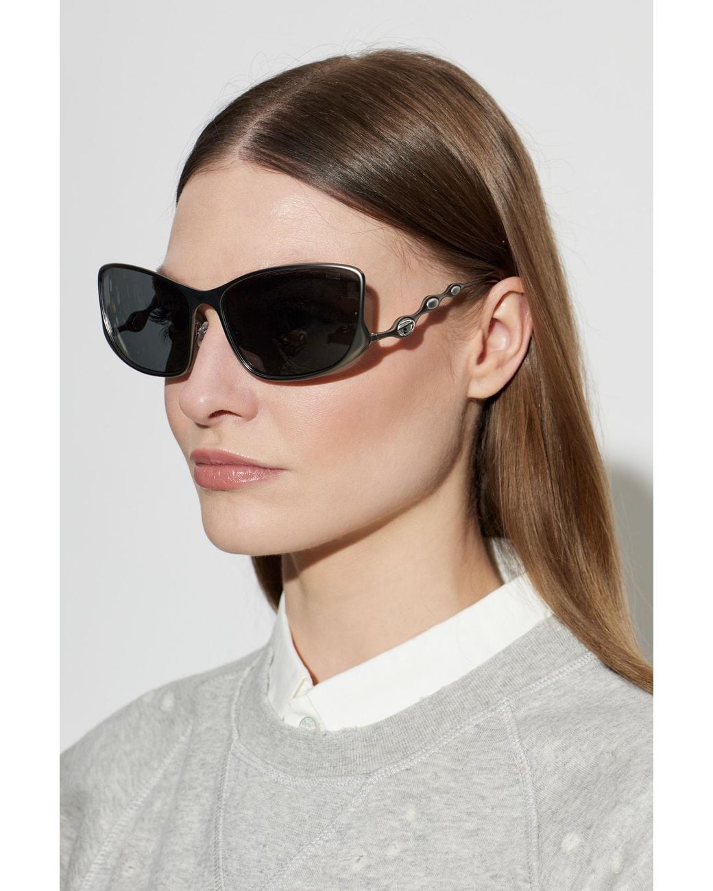 DIESEL Gray Sunglasses '0Dl1013'