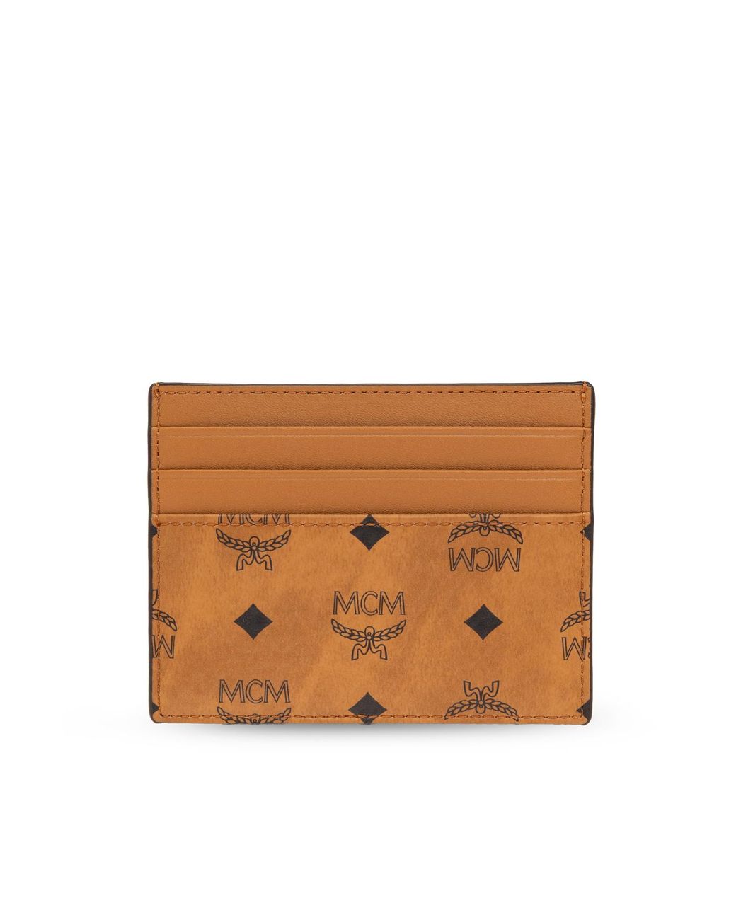 MCM Brown Card Holder for men