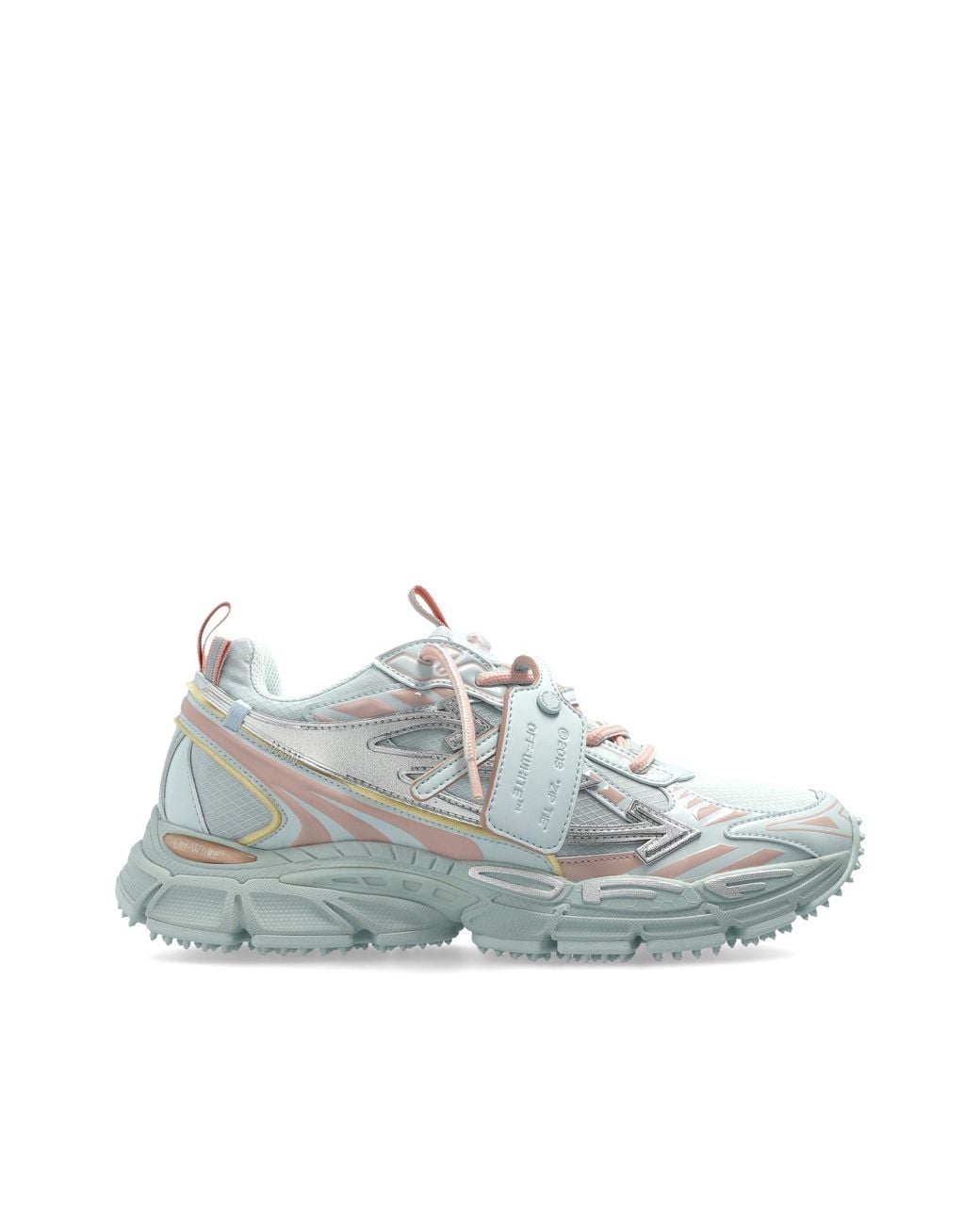 Off-White c/o Virgil Abloh Blue Sports Shoes 'Be Right Back'