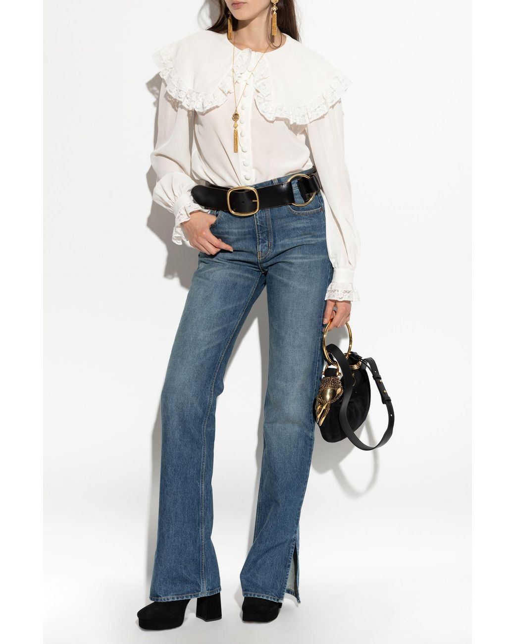Chloé Blue Flared Jeans