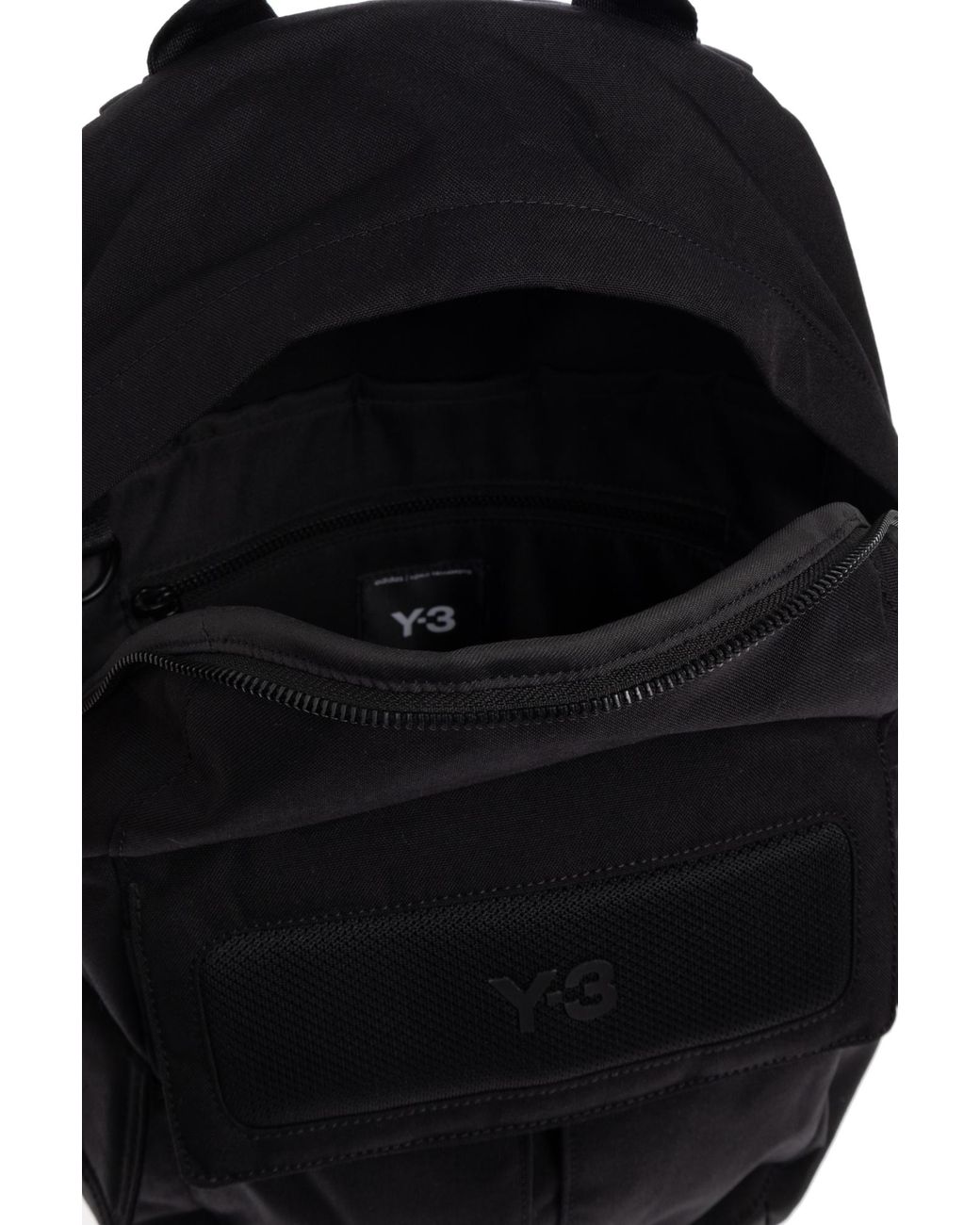 Y-3 Black Backpack With Logo