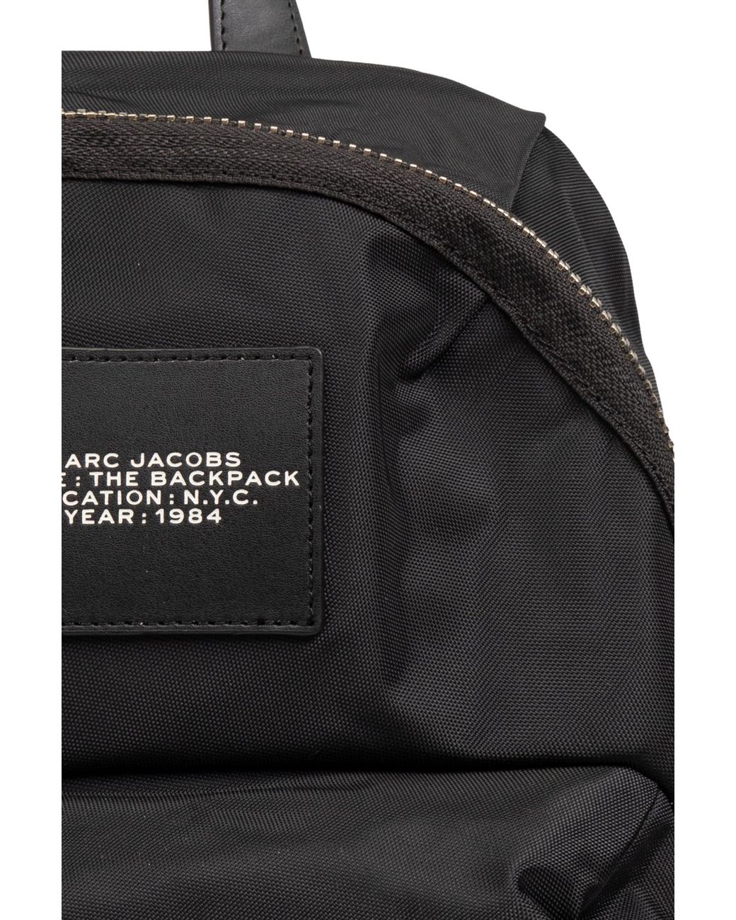Marc Jacobs Black Backpack 'The Biker Large'