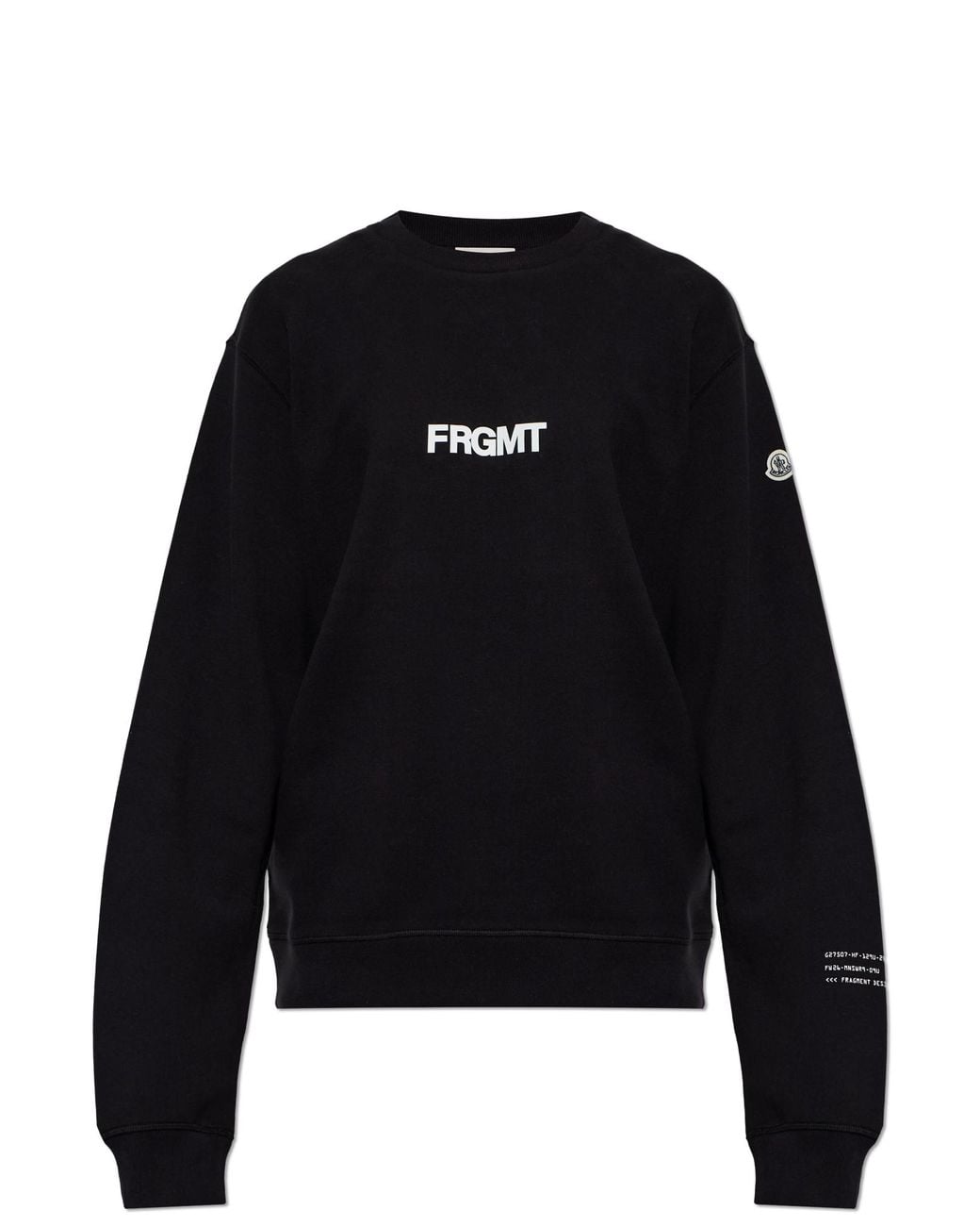 Moncler Genius Black 7 Moncler X Fragment Hiroshi Fujiwara Crewneck Sweatshirt for men
