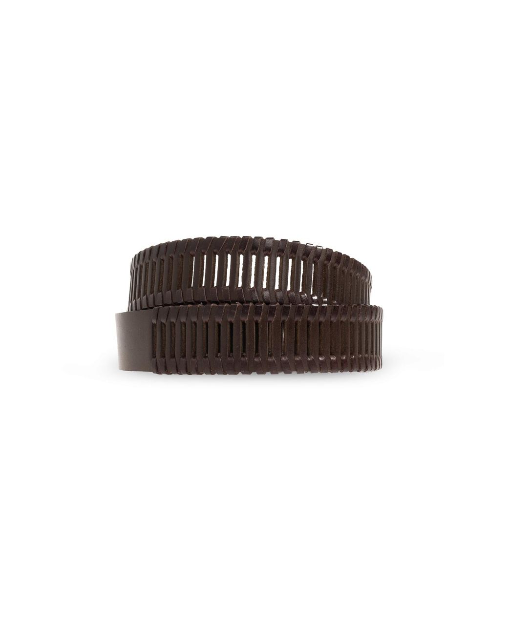 Ferragamo Brown Leather Belt for men