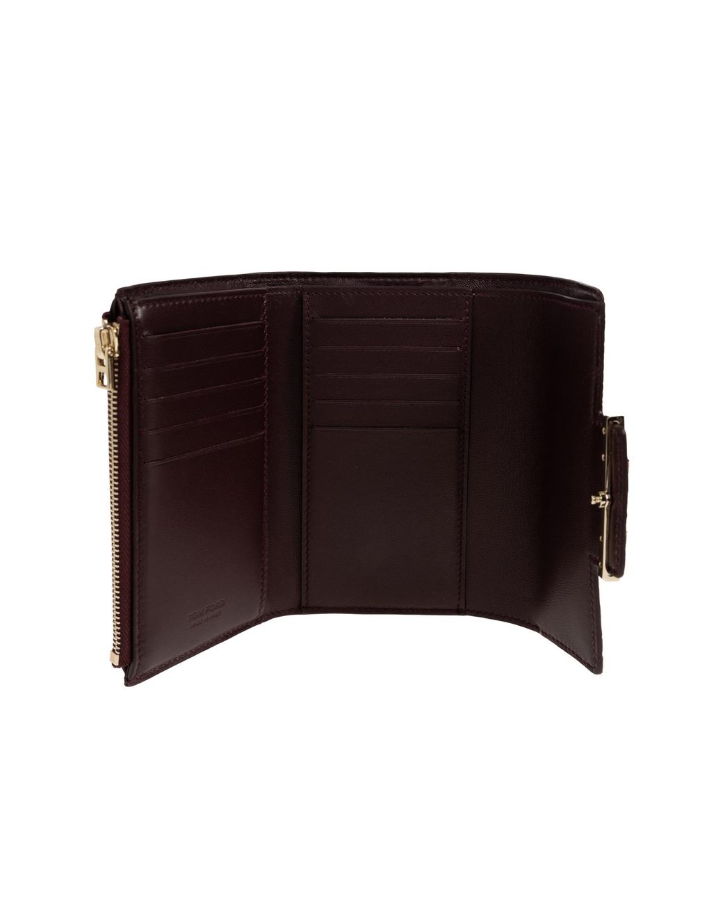 Tom Ford Purple Leather Wallet