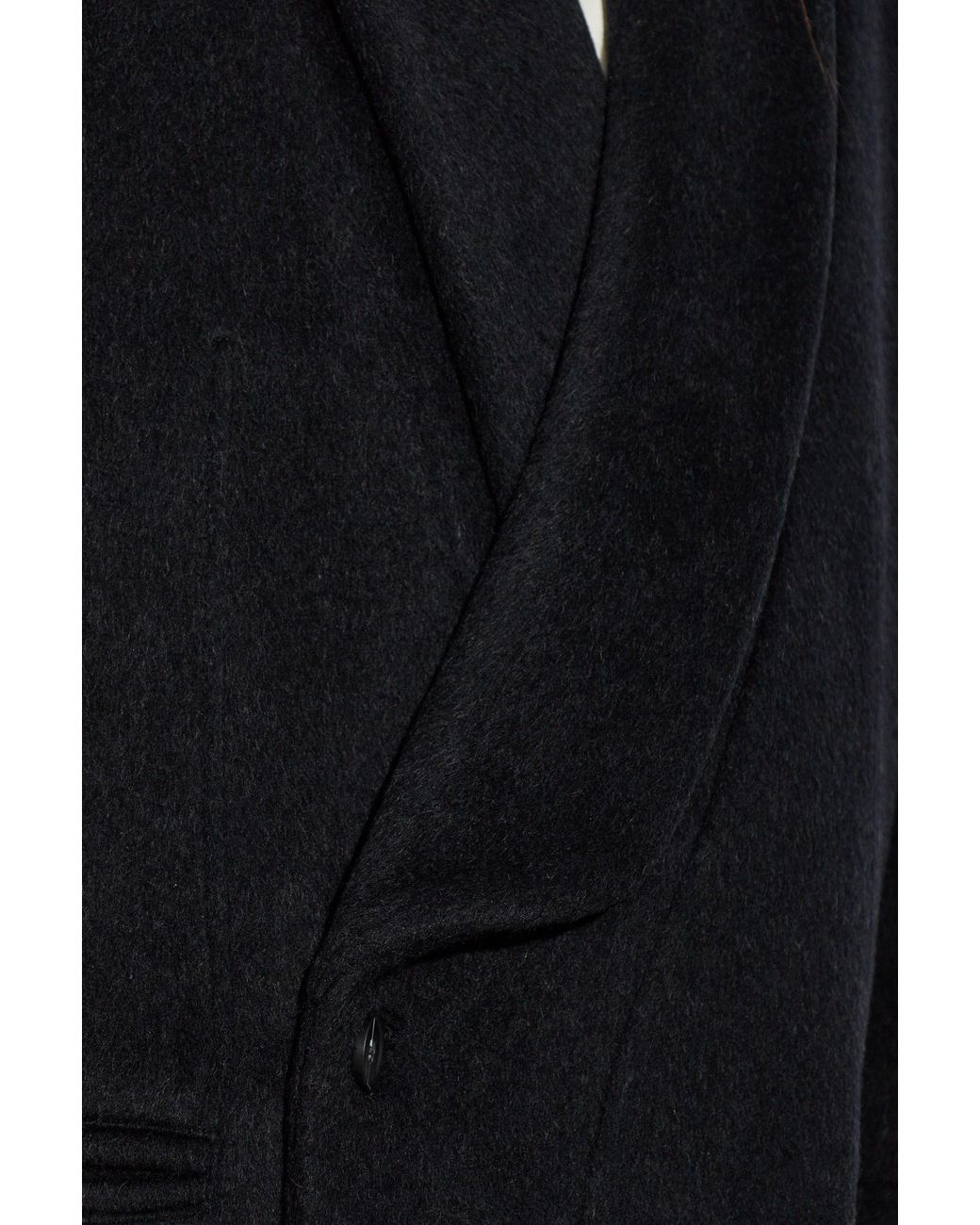 Entire studios Black Wool Coat