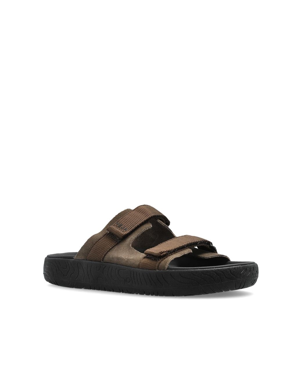 Veja Brown 'Arpoador Suede Soft' Slides