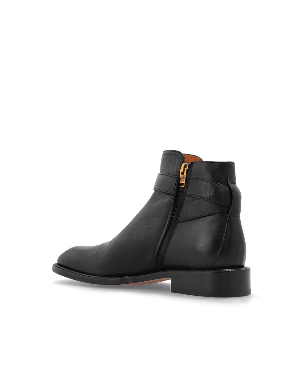 Versace Black Leather Boots 'Primo' for men