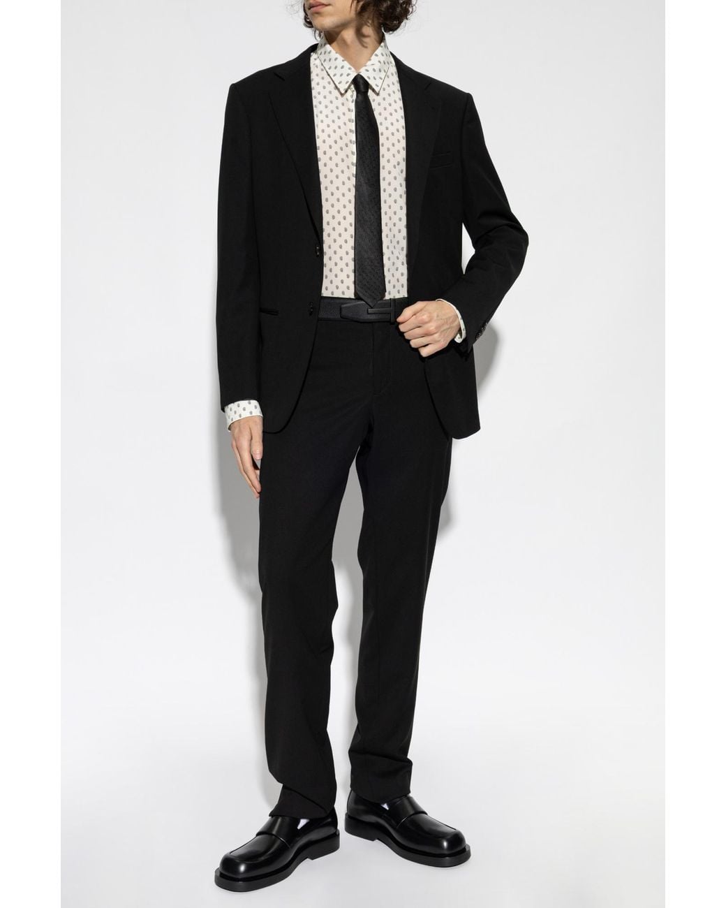 Tom Ford White Patterned Shirt for men