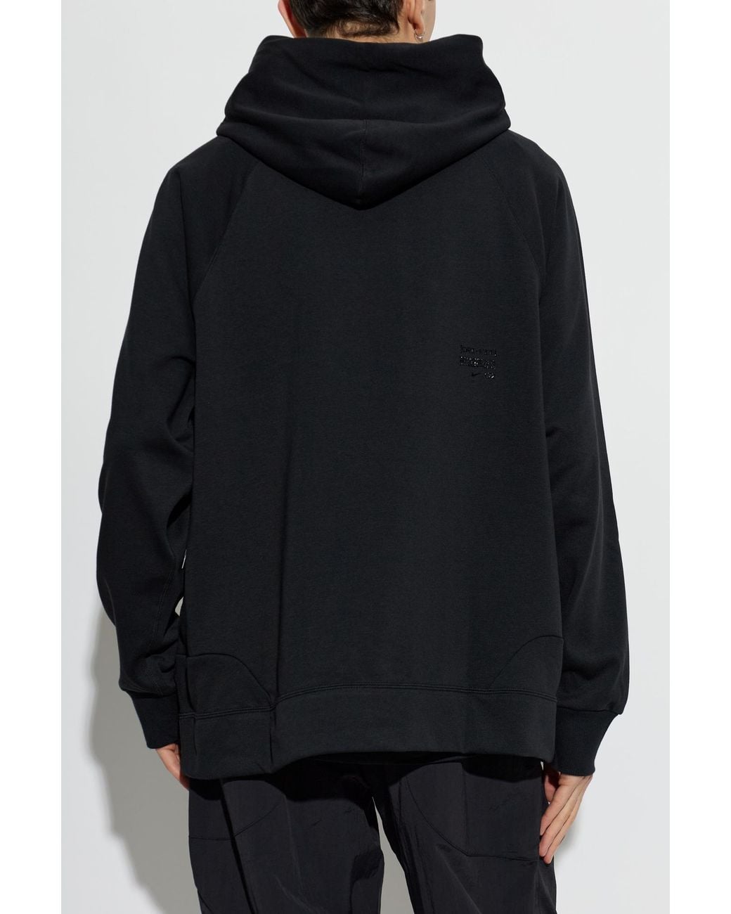 Nike Blue Hoodie With Logo for men