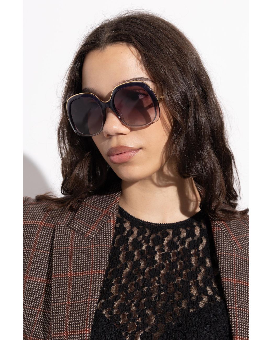 Chloé Purple Sunglasses