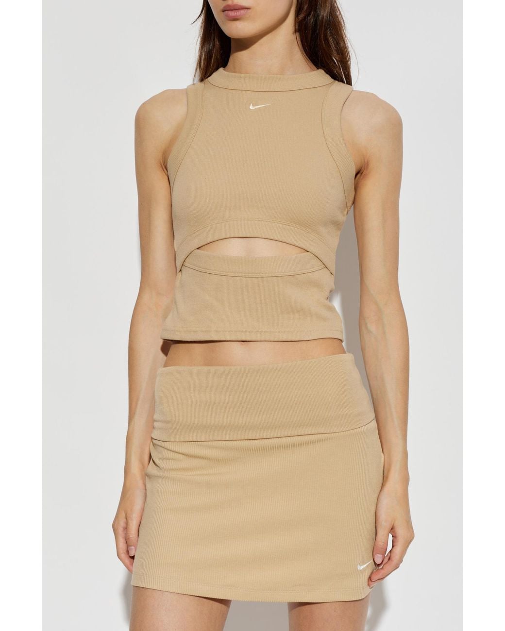 Nike Natural Top With "Z" Logo