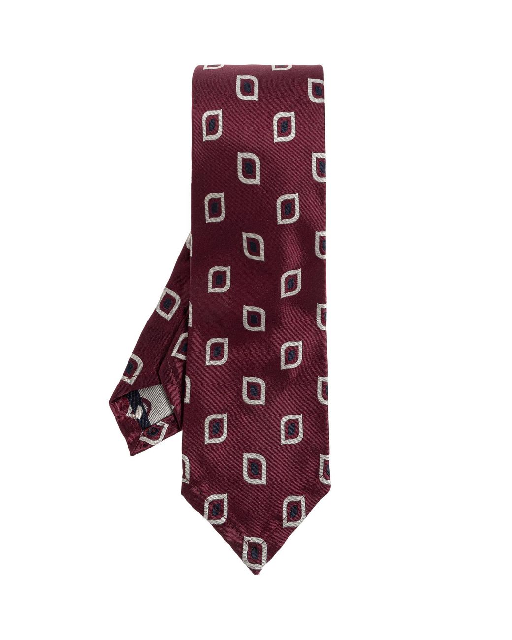 DSquared² Purple Silk Tie for men