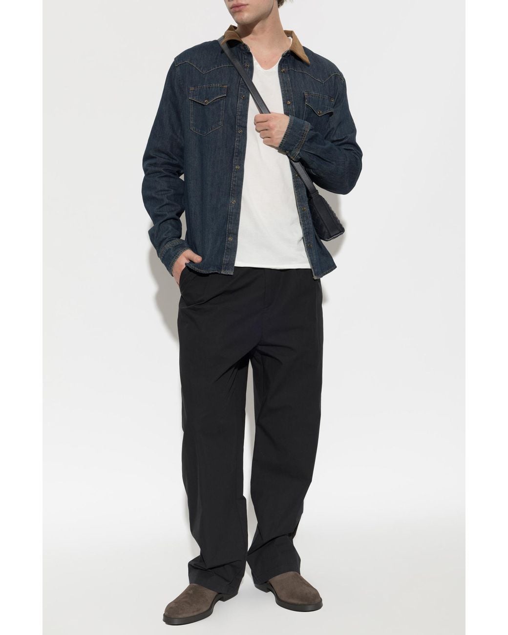 Zadig & Voltaire Blue 'Saby' Shirt for men