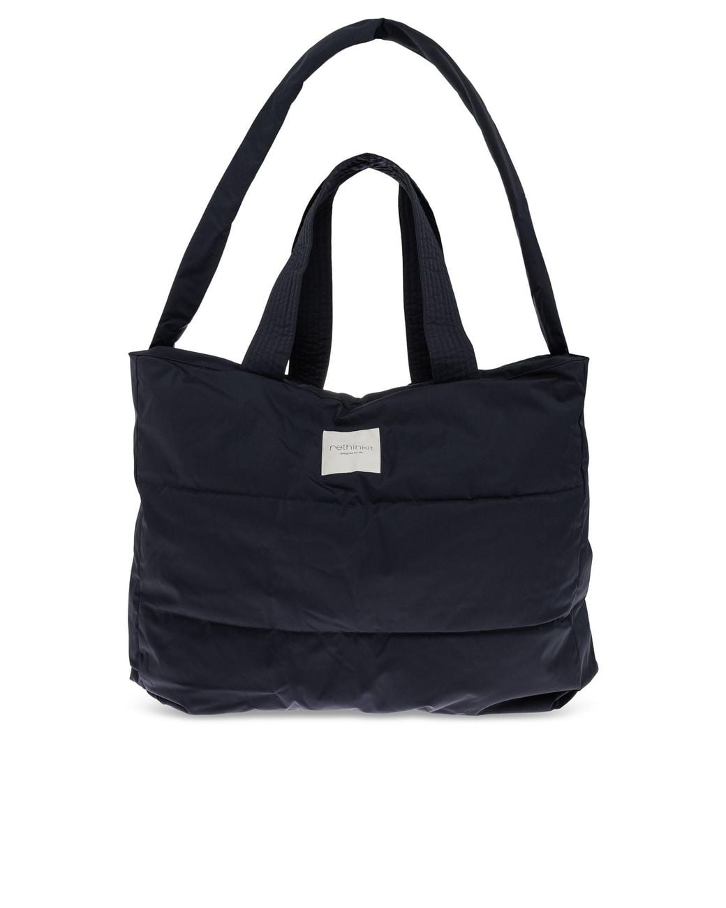 Rethinkit Studios Blue 'Shopper' Bag With Embroidered Logo