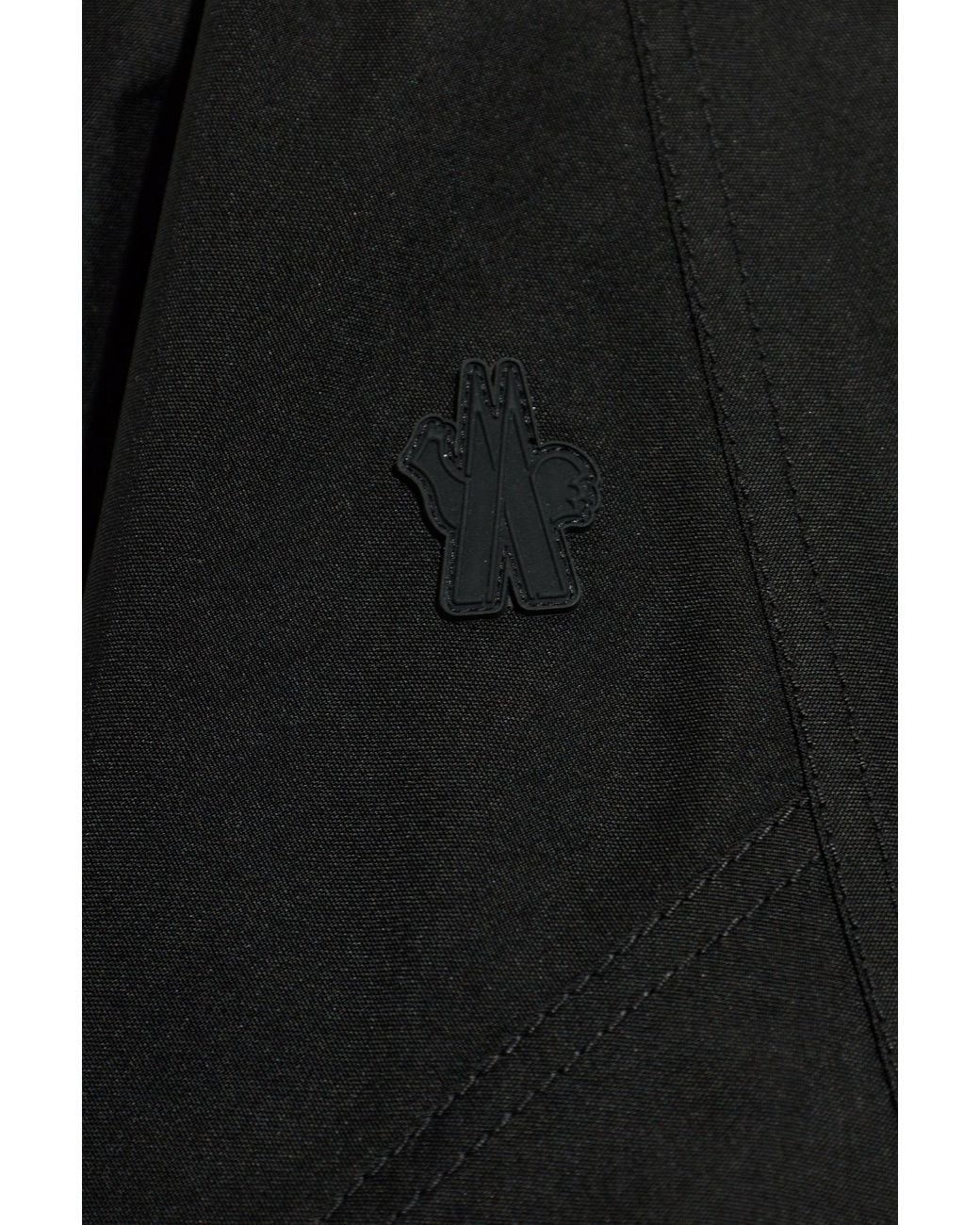 Moncler Black Ski Jacket 'Lambir' for men