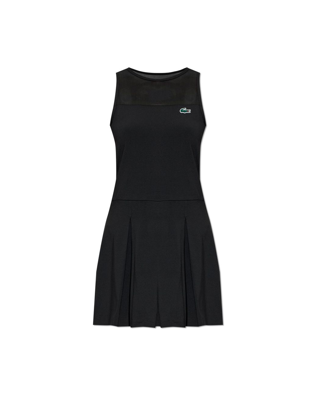Lacoste Black Dress With Attached Shorts