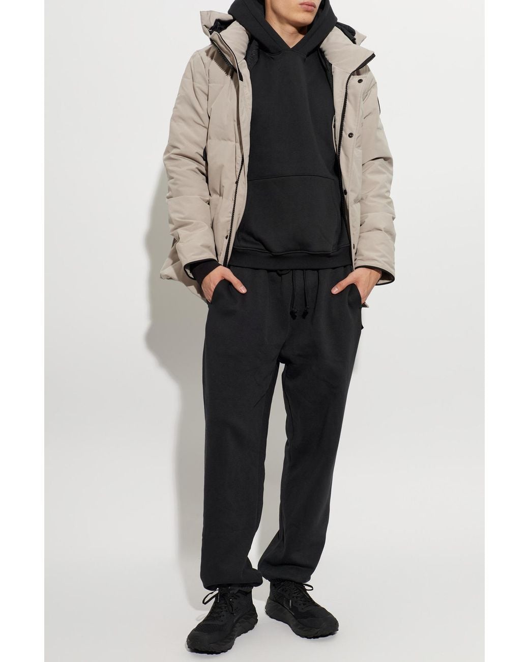 Canada Goose Natural 'Wyndham' Down Jacket for men