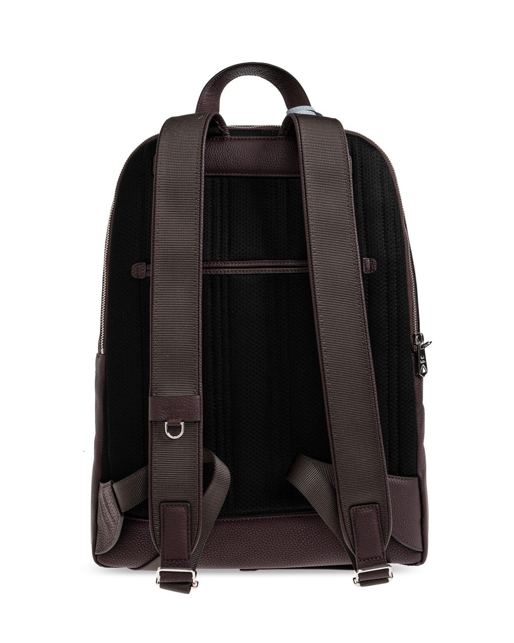 Paul Smith Red Leather Backpack for men