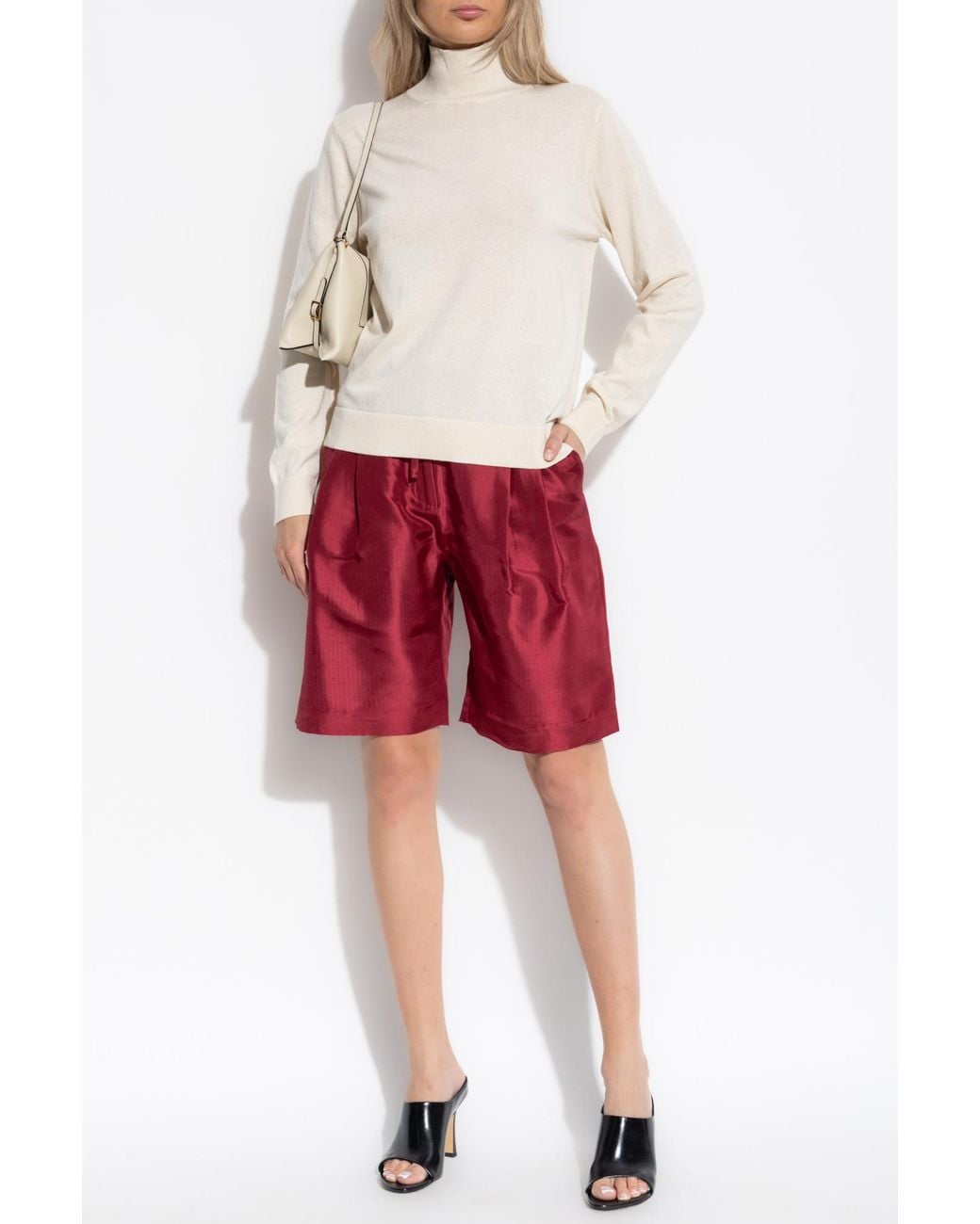 Munthe White Turtleneck "Goldilock"