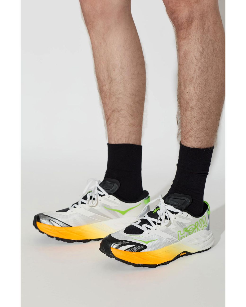 Hoka One One Green Speedgoat 7 Sports Shoes for men